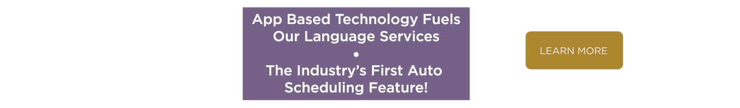 App Based Tech Language Services